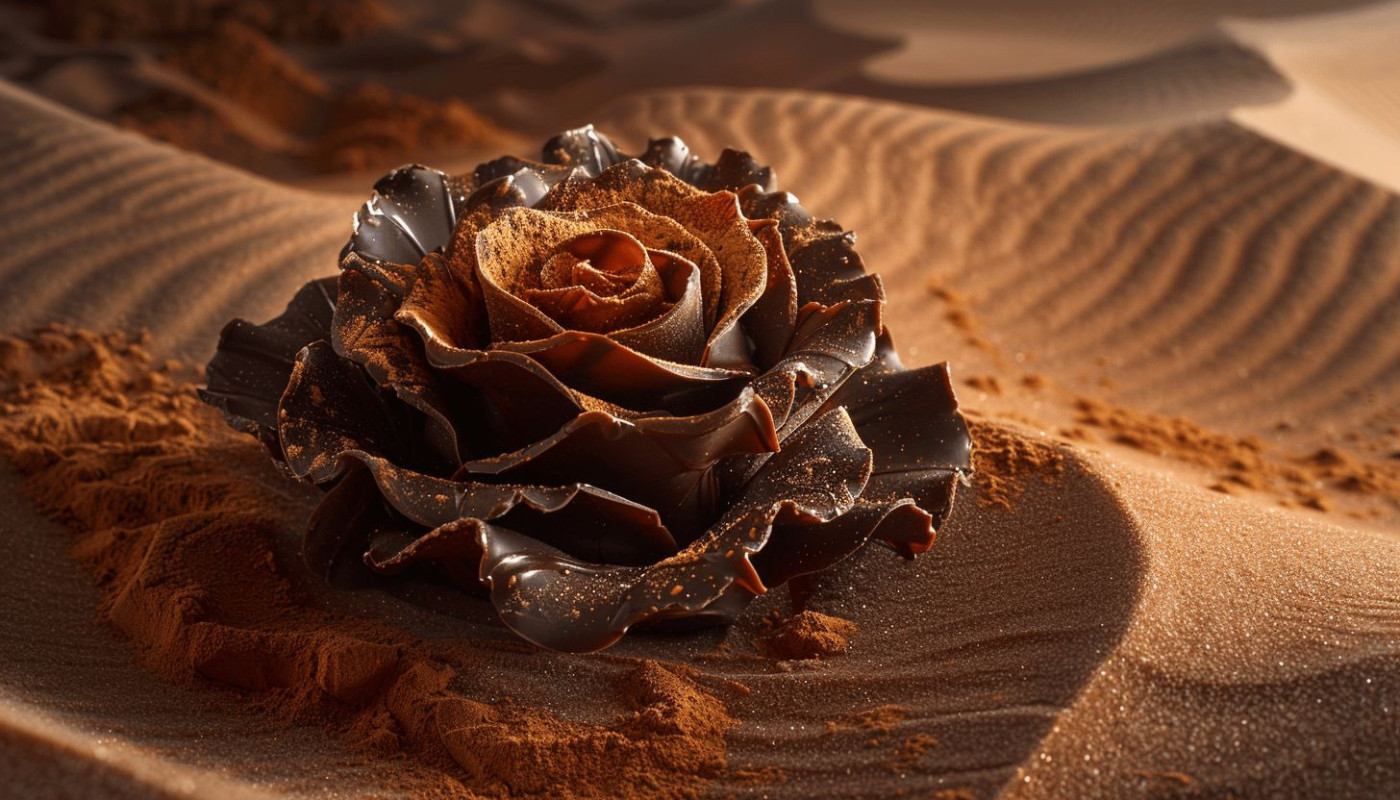 La douceur du désert : Réaliser une rose des sables au chocolat praliné