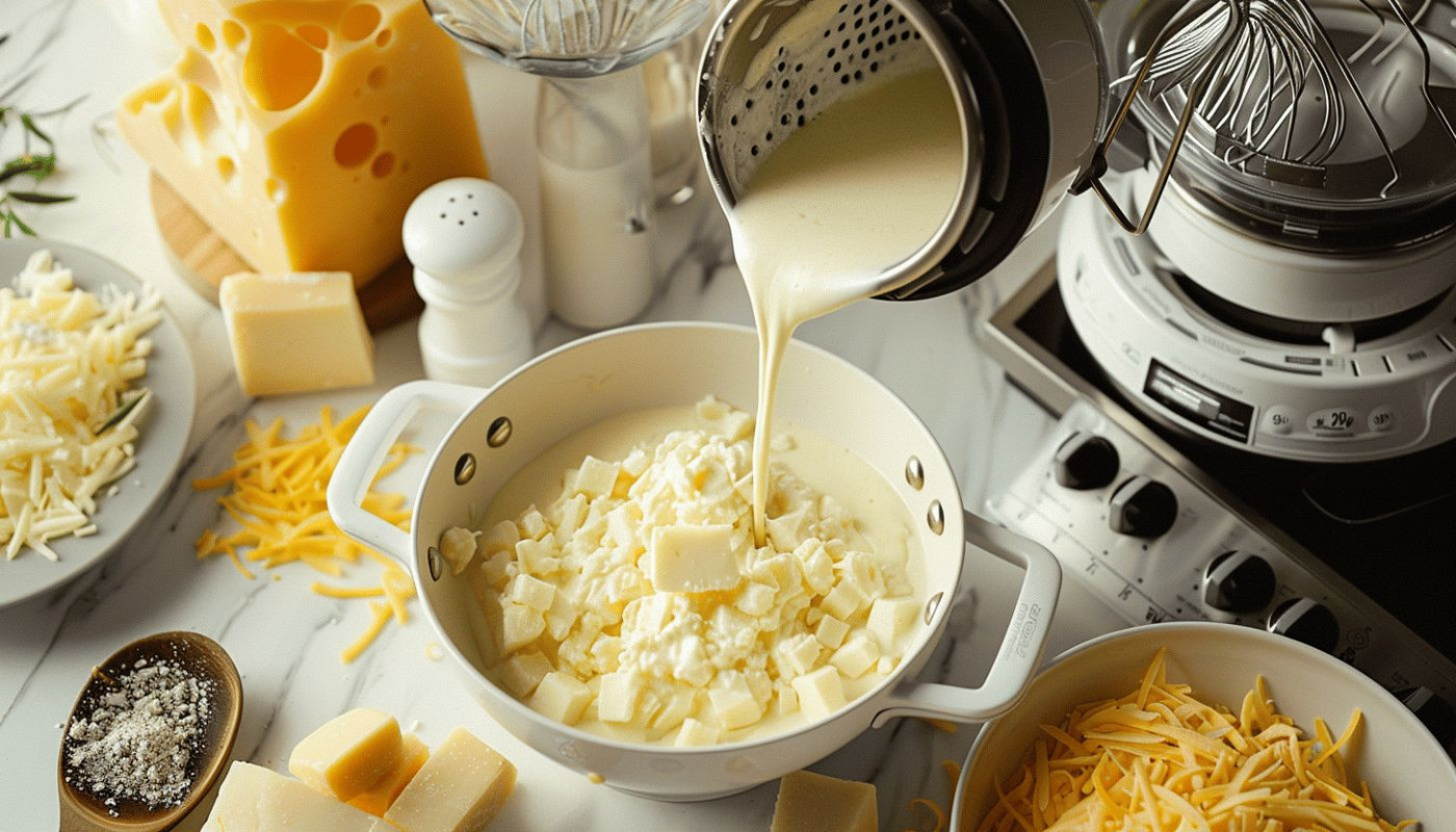 Réaliser une béchamel au fromage avec votre Thermomix : guide pour réussir la sauce fromagère parfaite